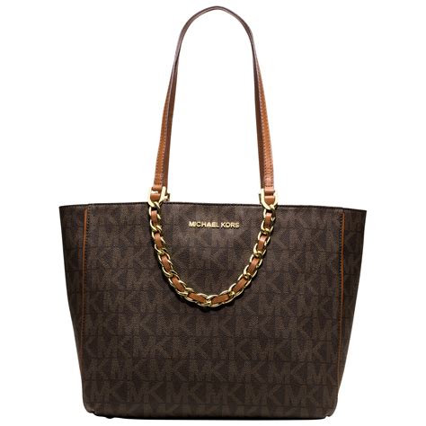 michael kors tasche harper brown|Michael Kors bag.